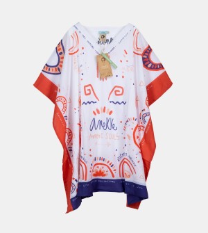 Anekke Magic Souls Print Kaftan Saty Damske | 4156382-CJ