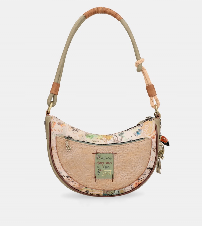 Anekke Oval Plus Messenger Crossbody Kabelka Damske | 0197438-JC