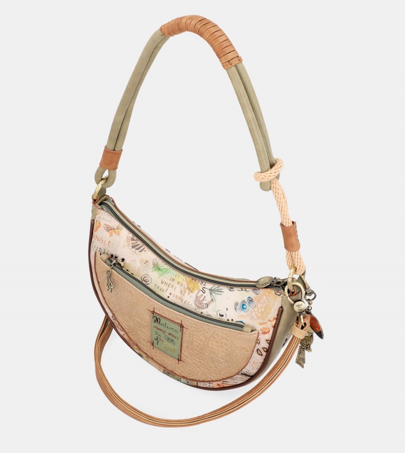 Anekke Oval Plus Messenger Crossbody Kabelka Damske | 0197438-JC