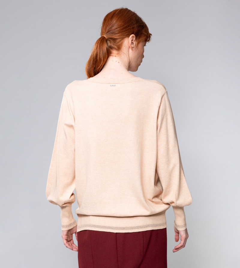 Anekke Shōen V-Neck Sveter Damske | 5389046-LX